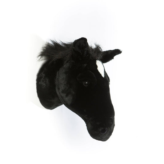 Décoration Murale Peluche Pierre le Cheval Noir