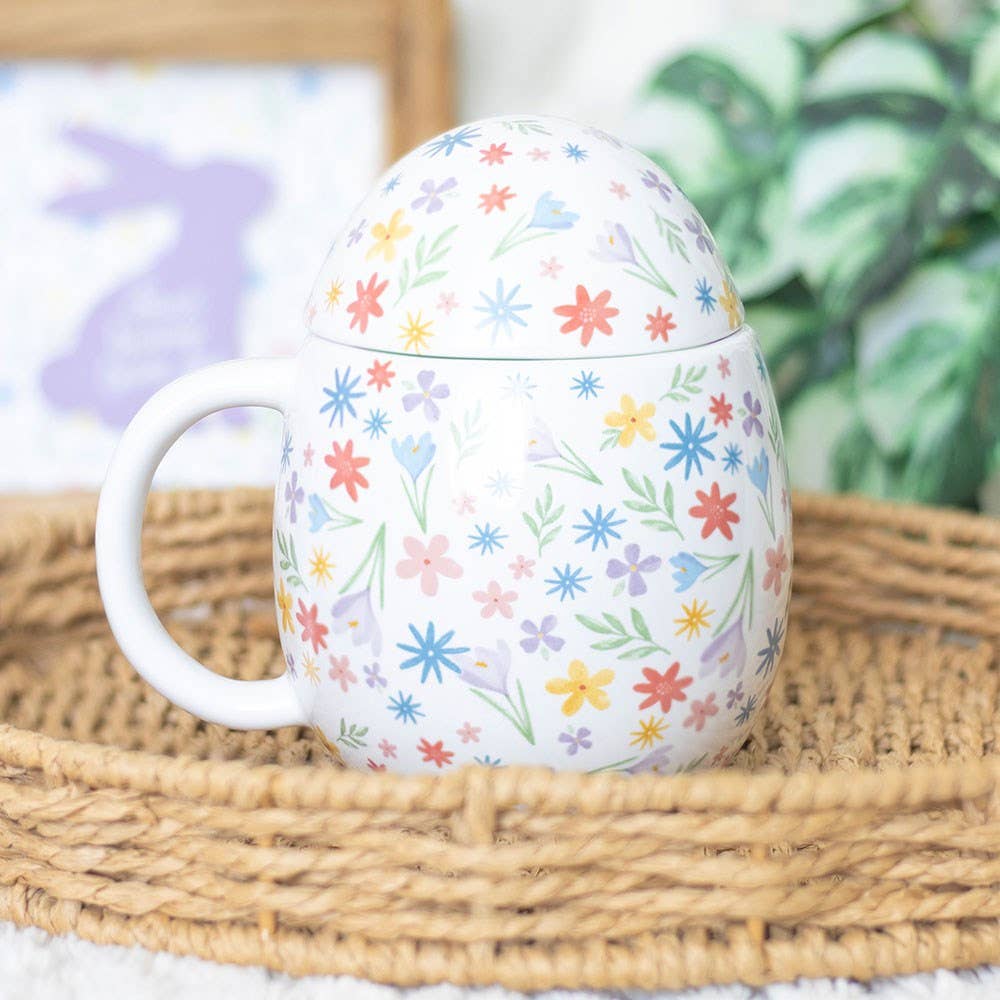Mug œuf de Pâques floral – 500 ml