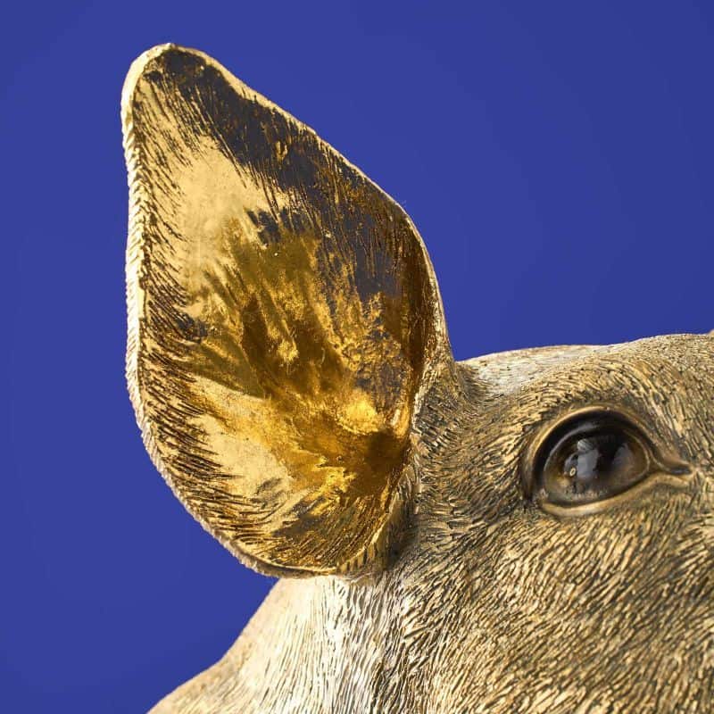 Golden Pig Table Lamp