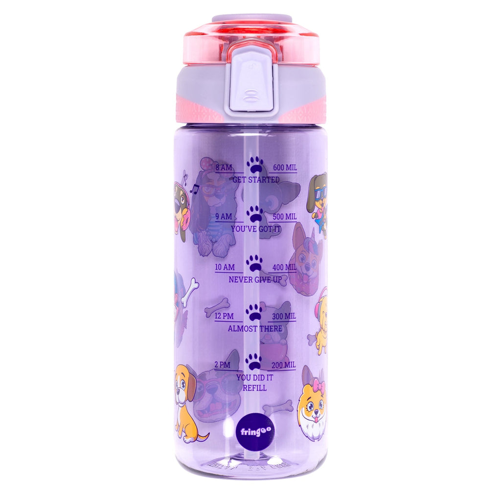 Gourde – Straw Bottle – Fancy chien
