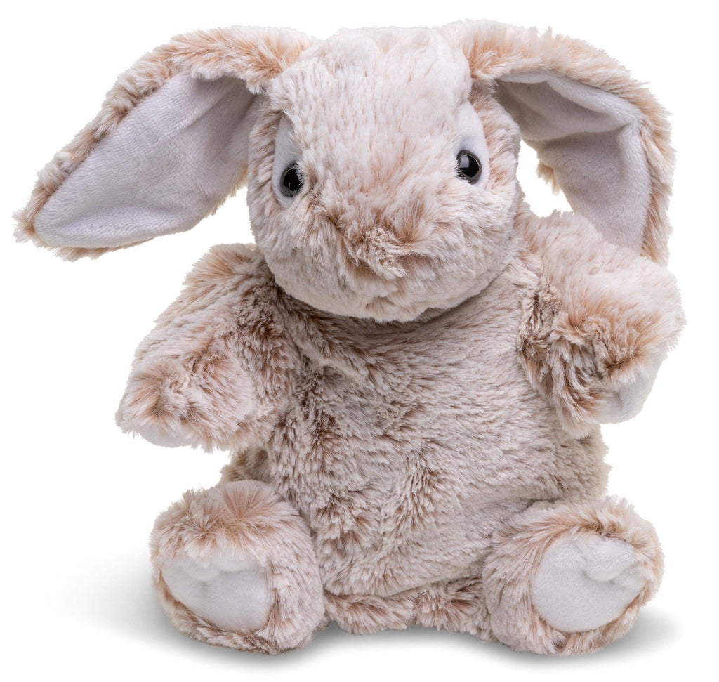 Marionnette à main lapin beige Uni Toys