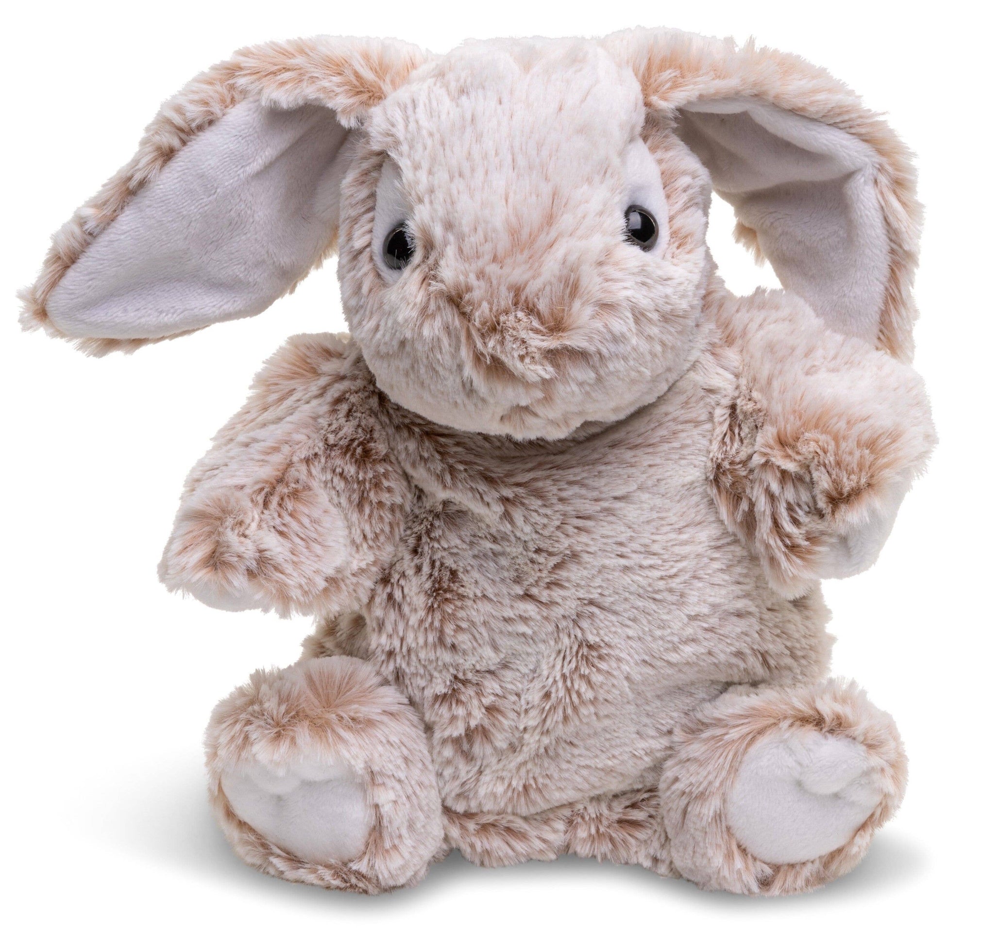Marionnette à main lapin beige Uni Toys