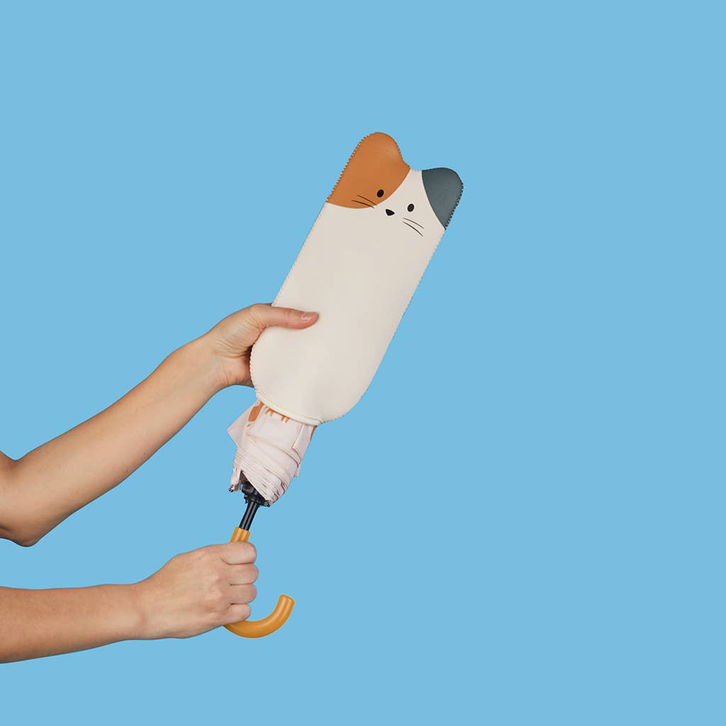 Parapluie Chat Calico « Meowmbrella »