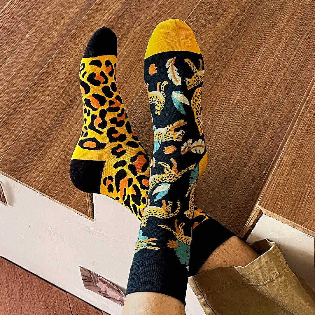 Leoparden-Socken (Paar)