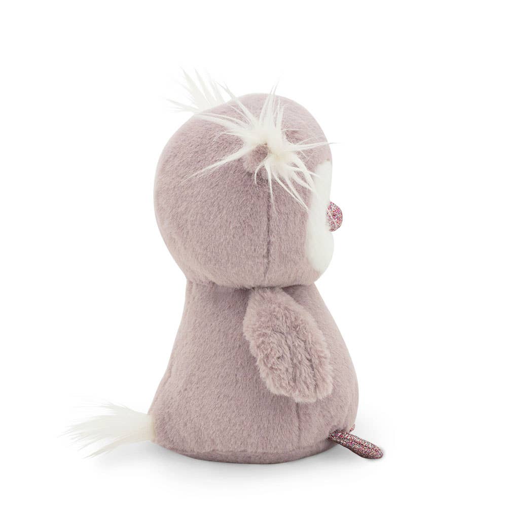 Peluche Fluffy la Petite Chouette Violette - 22 cm - 0+