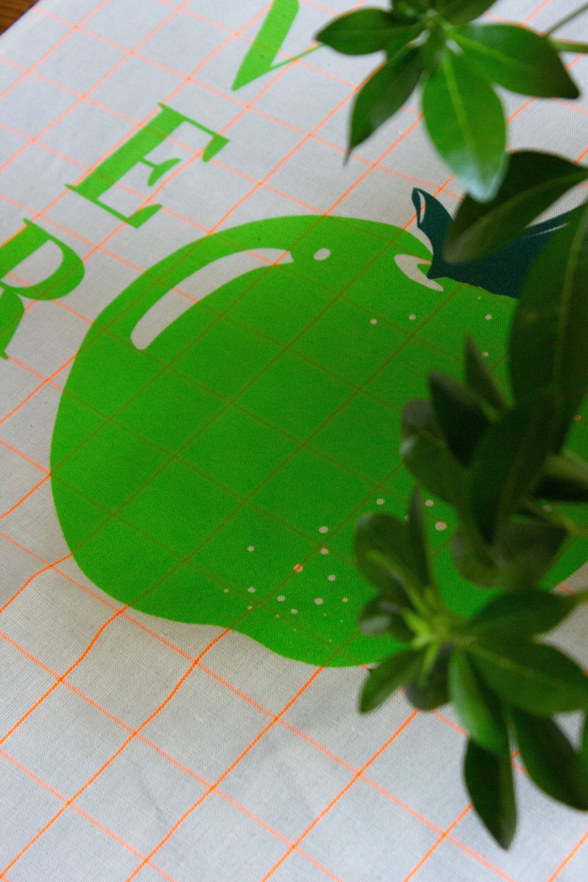Visuel complémentaire du produit Torchon Vert Pomme — Reine Mère (photo 3)
