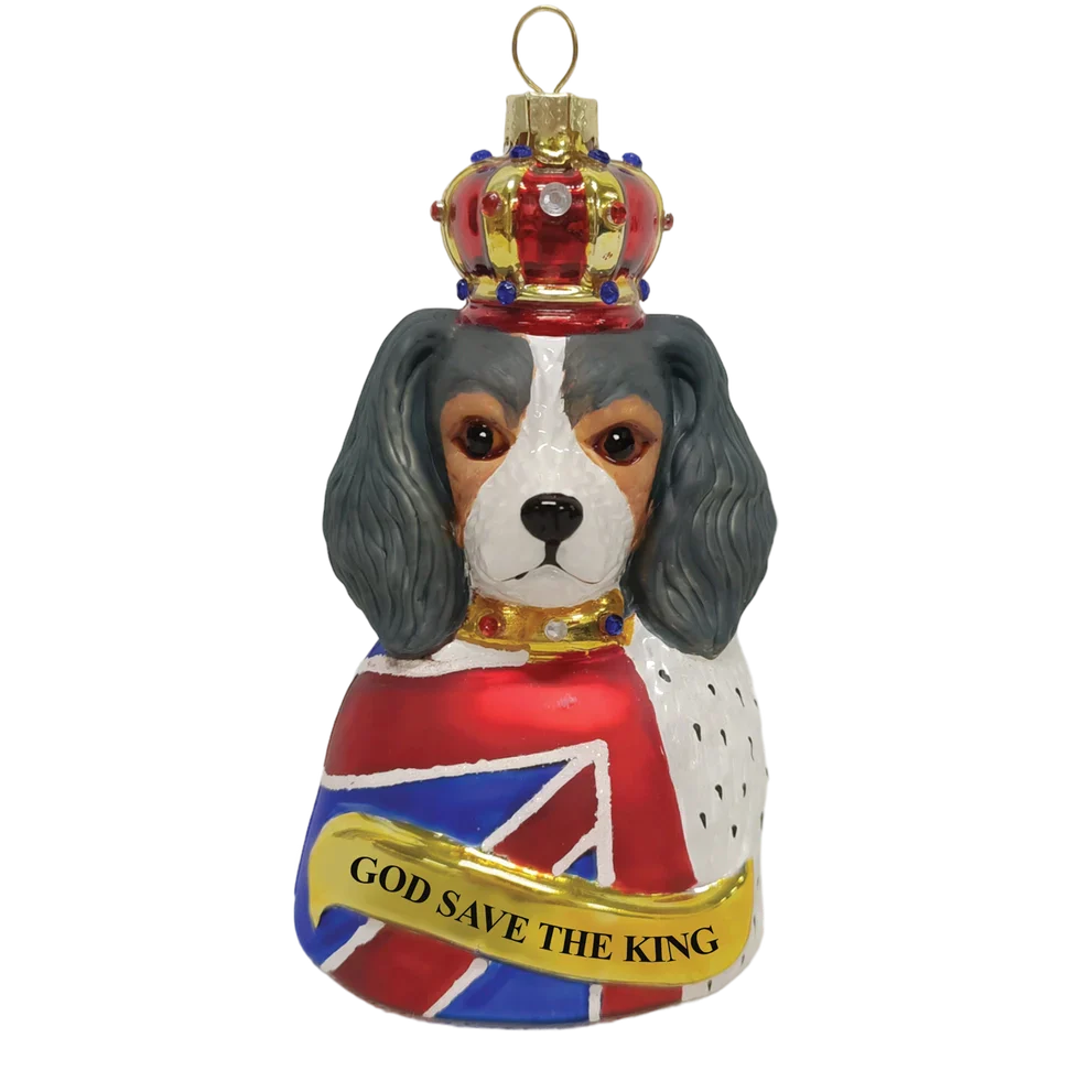 boule de noel god save the king charles pagneul naked decor 99504716