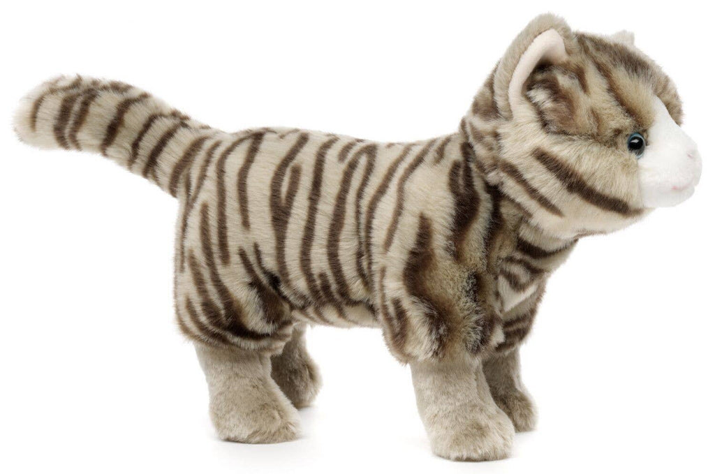 Peluche Chat avec Son Debout Tigre-tigré Uni Toys – vue produit 3