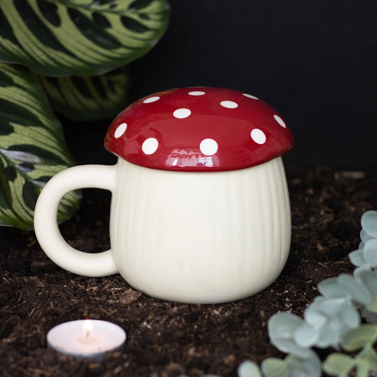 3D Mushroom Mug – 380 ml