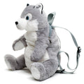 Sac à dos en peluche (Husky) - 35 cm (hauteur) Uni Toys