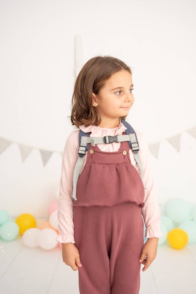 Sac à Dos Pingouin en Crochet – Bleu et Blanc