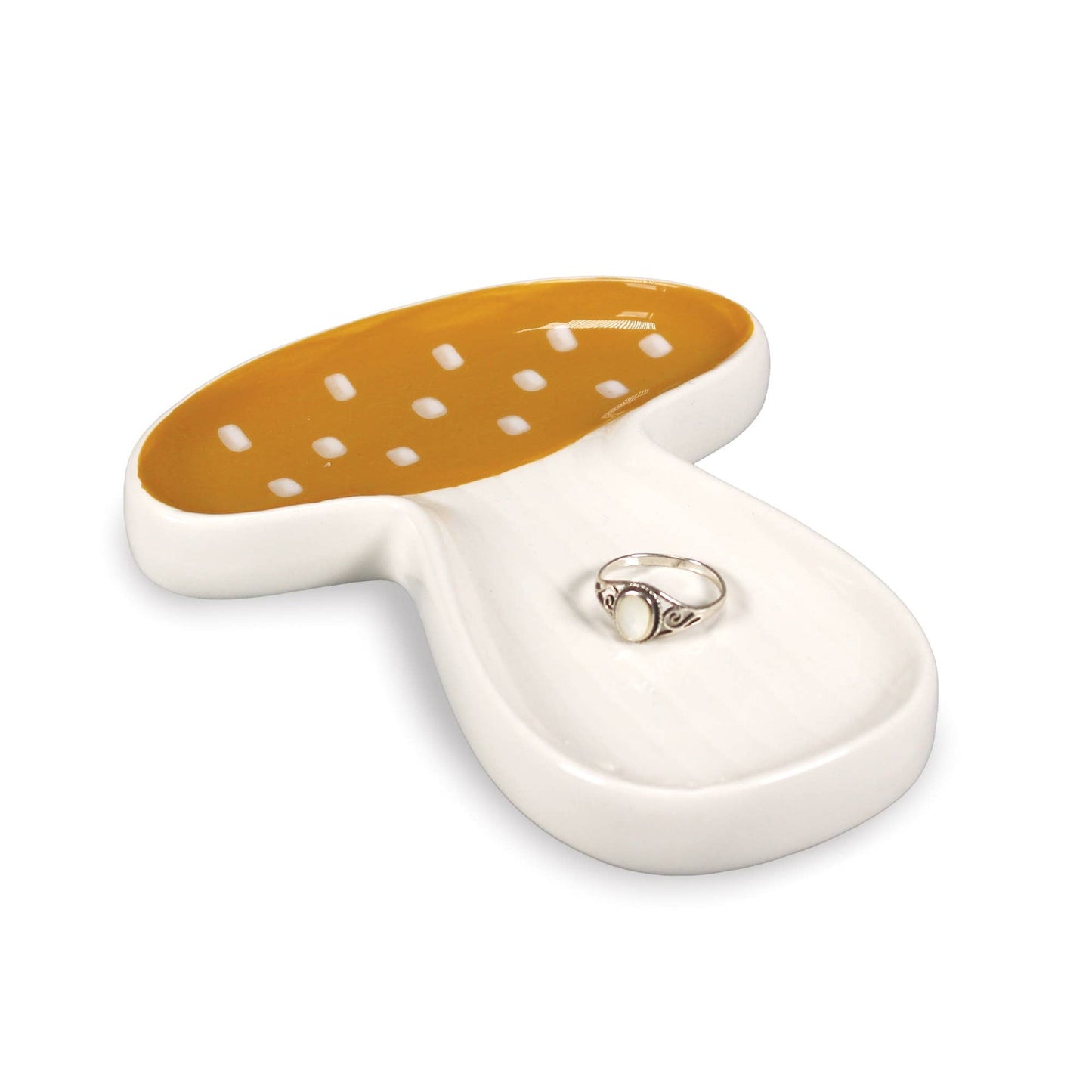 Vide-poche en céramique Woodland - champignon
