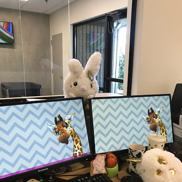 Peluche Mini Squishable – Lapin Douillet