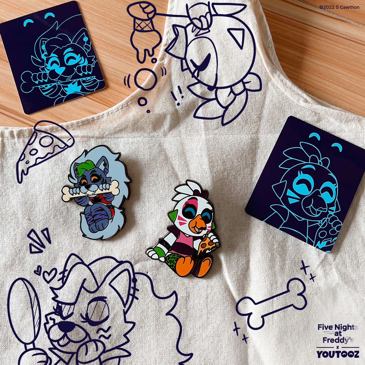 Glamrock Chica Pin