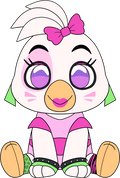 Glamrock Chica Sit Plush (9in)