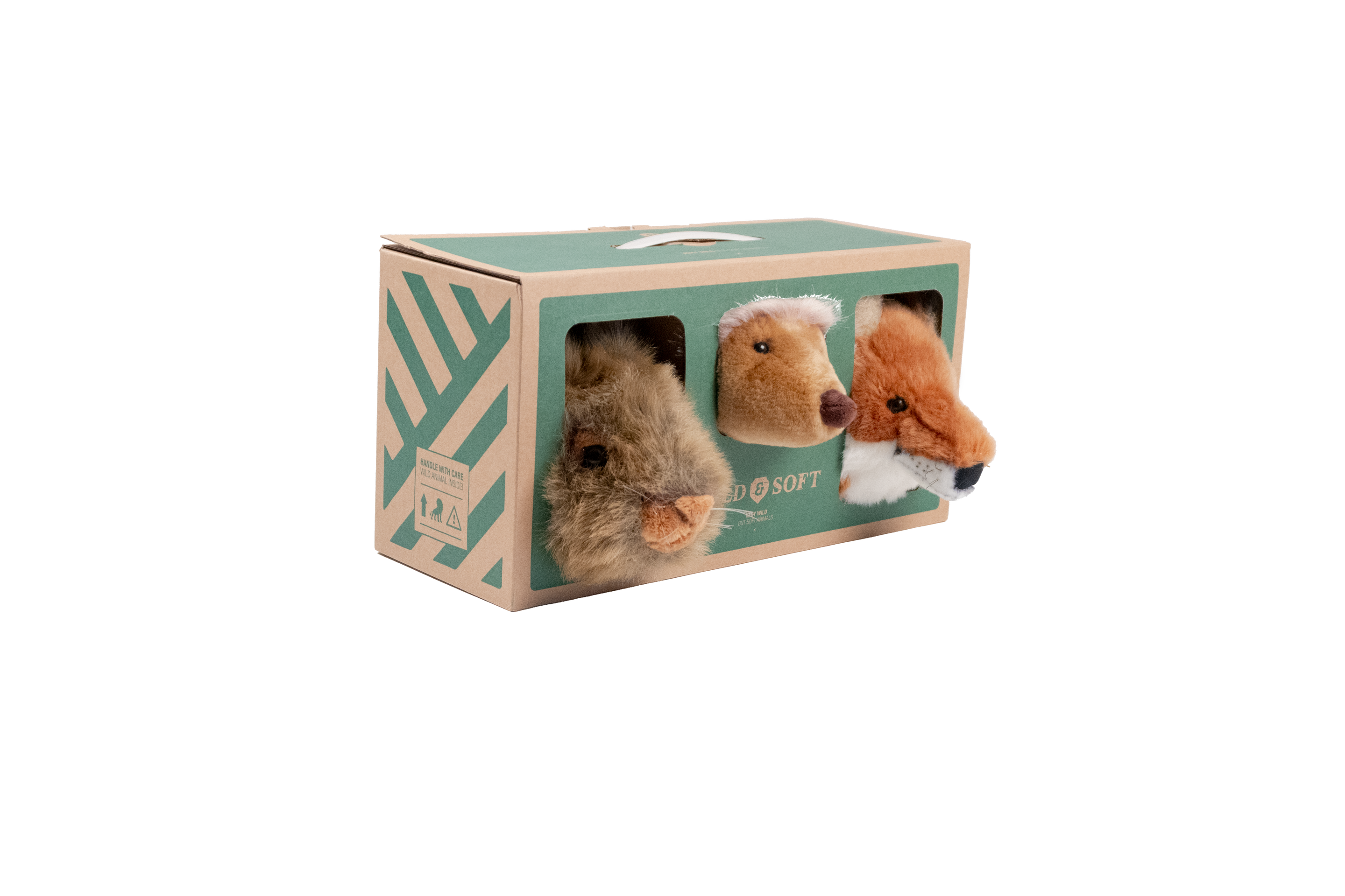 Mini têtes décoratives : Coffret Forest - Wild & Soft