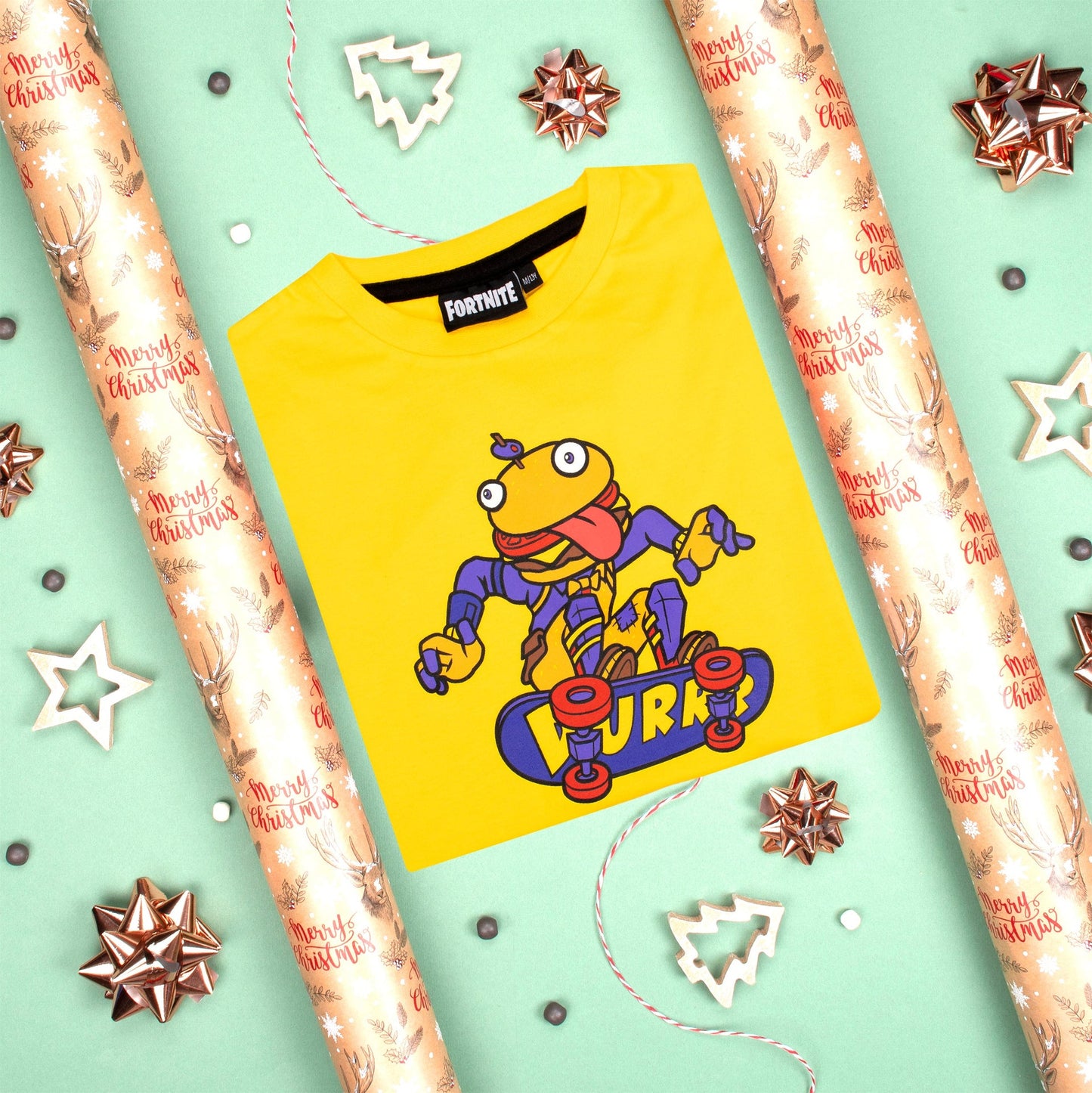 Pyjama Fortnite – with Durr Burger Beef Boss Motif