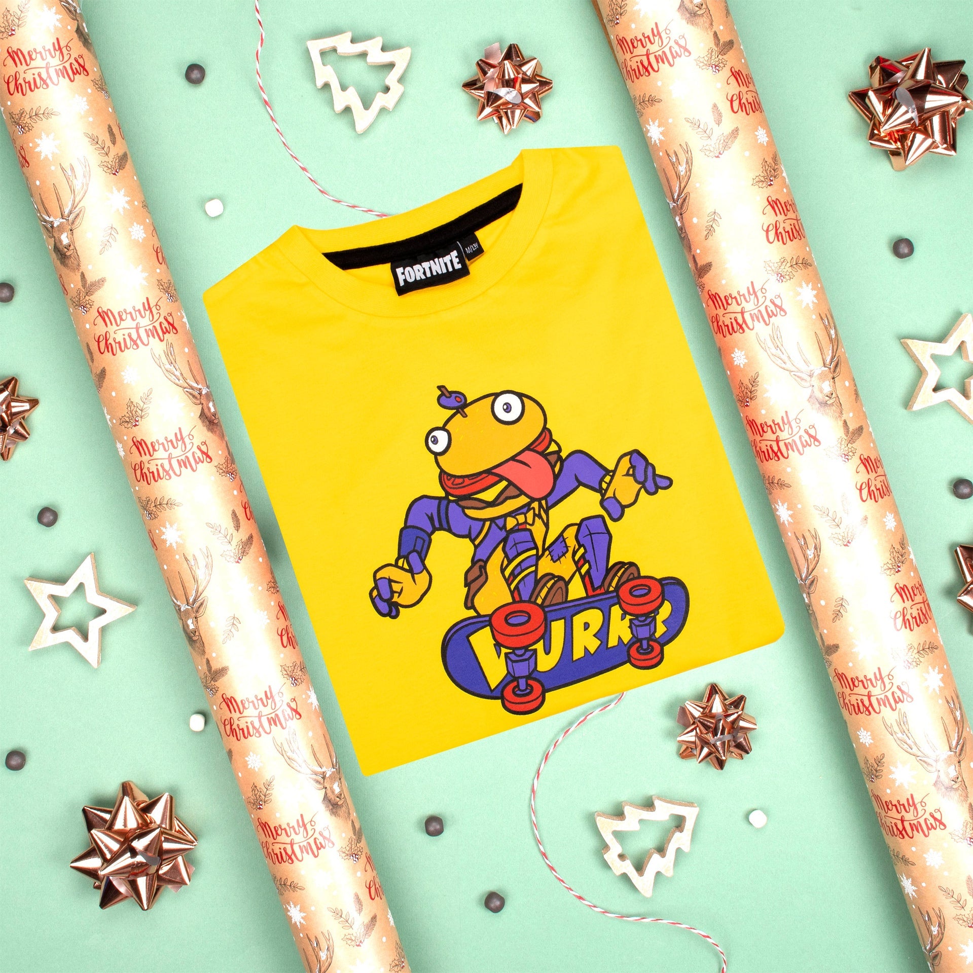 Pyjama Fortnite – with Durr Burger Beef Boss Motif