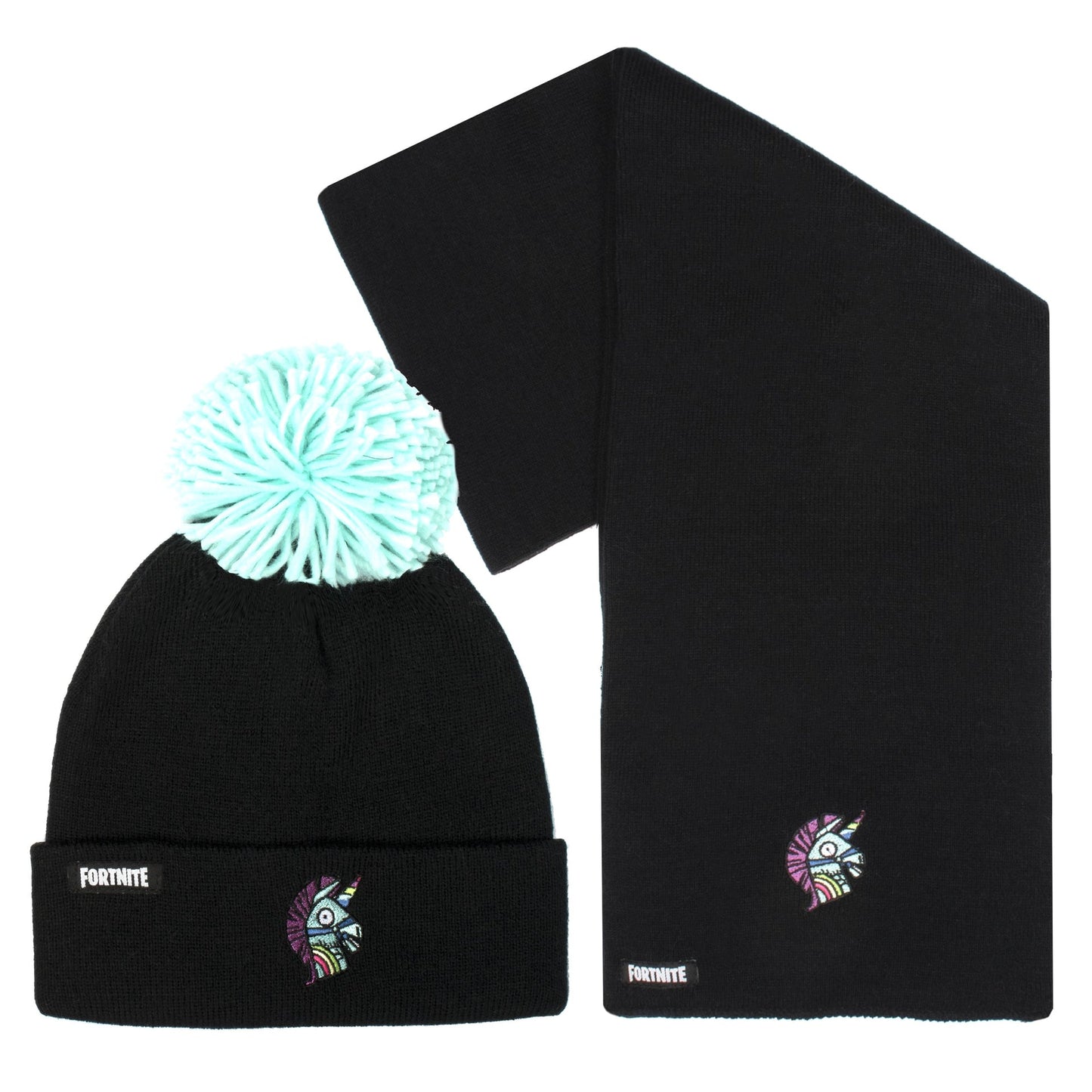 Ensemble bonnet et écharpe – Fortnite Set- Llama