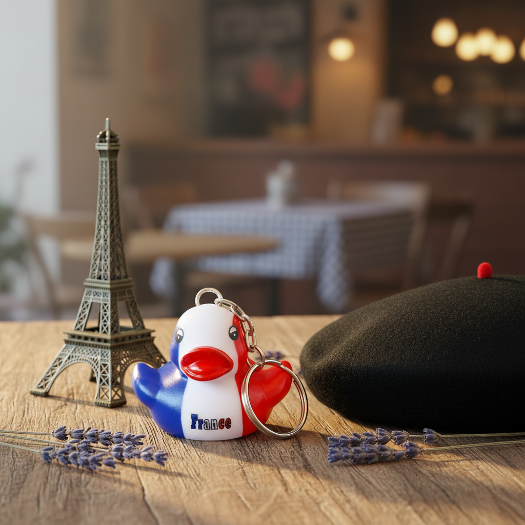 Porte-clés Canard France