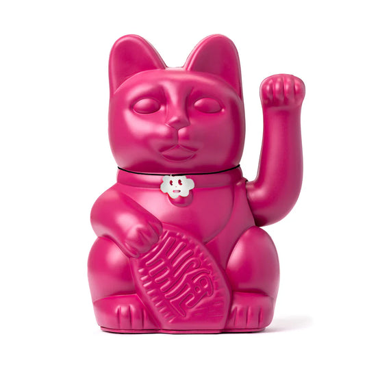 红紫色招财猫