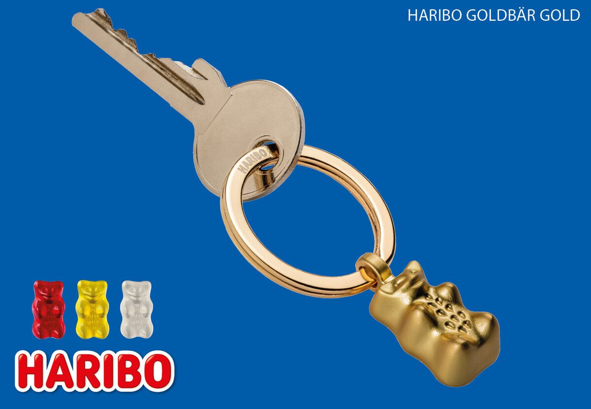 Porte clés Ourson HARIBO Troika CoinCaillerie