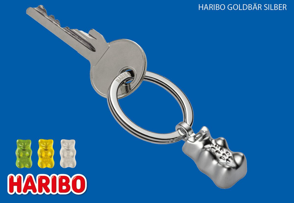 Porte clés Ourson HARIBO Troika CoinCaillerie