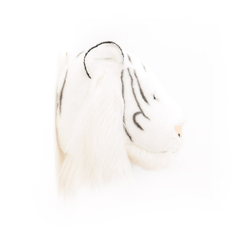Décoration Murale Peluche Albert le Tigre Blanc - Wild & Soft