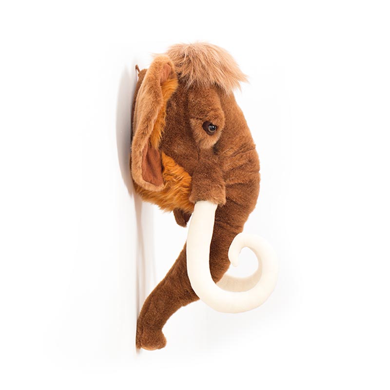 Décoration Murale Peluche Arthur le Mammouth - Wild & Soft