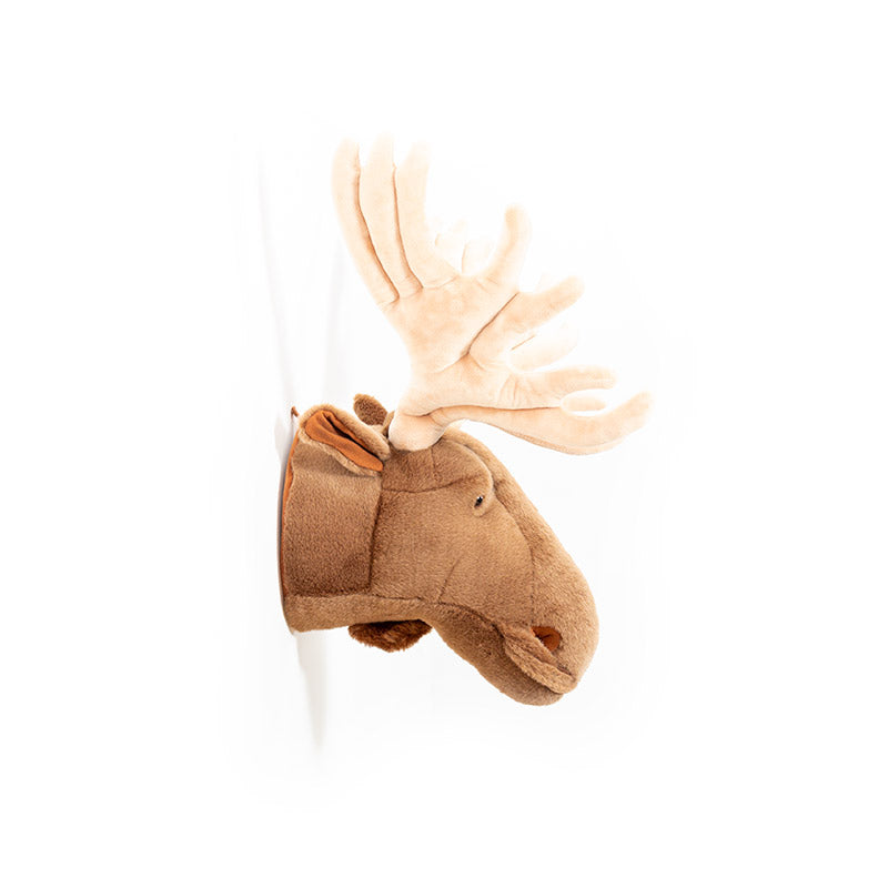 Décoration Murale Peluche Alfred le Élan - Wild & Soft