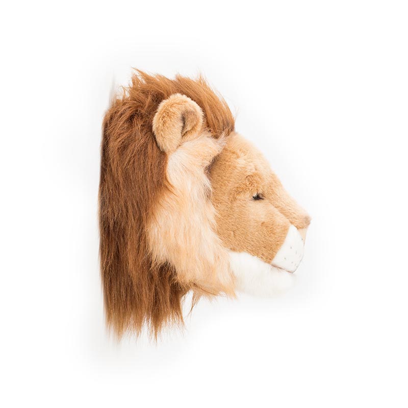 Décoration Murale Peluche Cesar le Lion - Wild & Soft