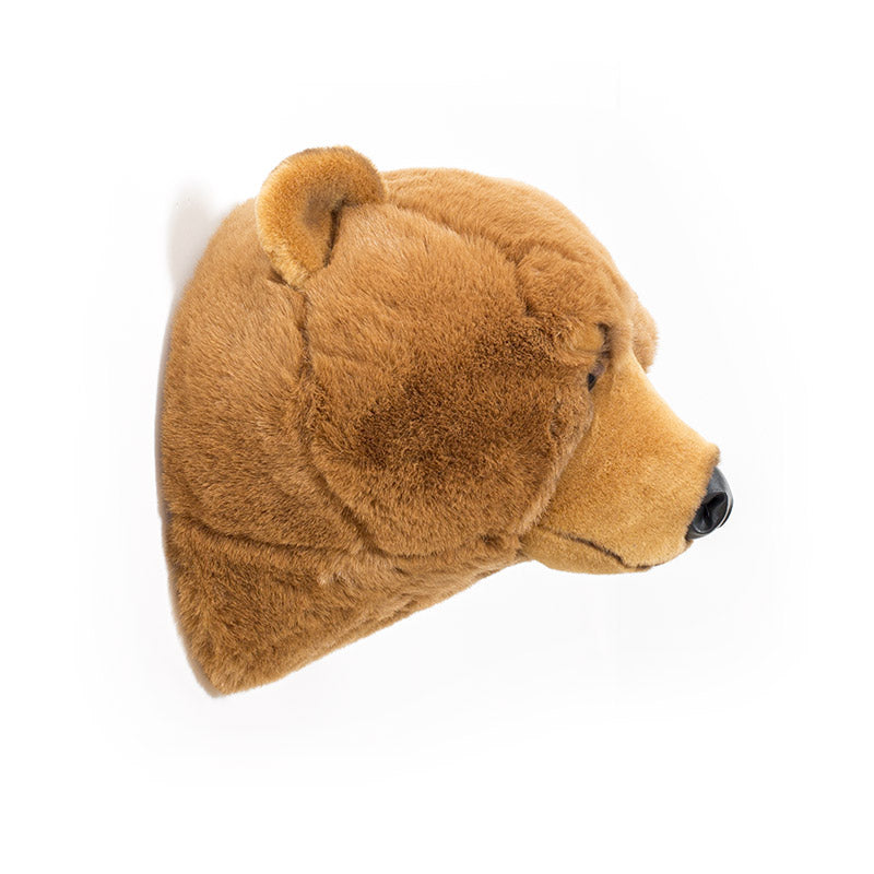 Décoration Murale Peluche Oliver le Ours Brun - Wild & Soft