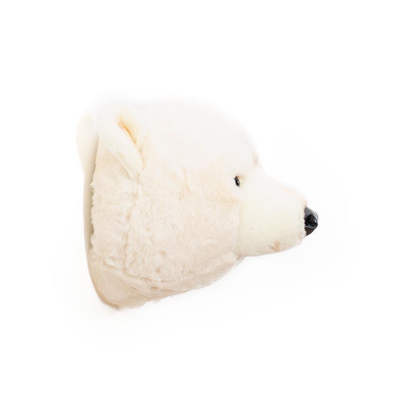 Décoration Murale Peluche Basile le Ours Polaire - Wild & Soft