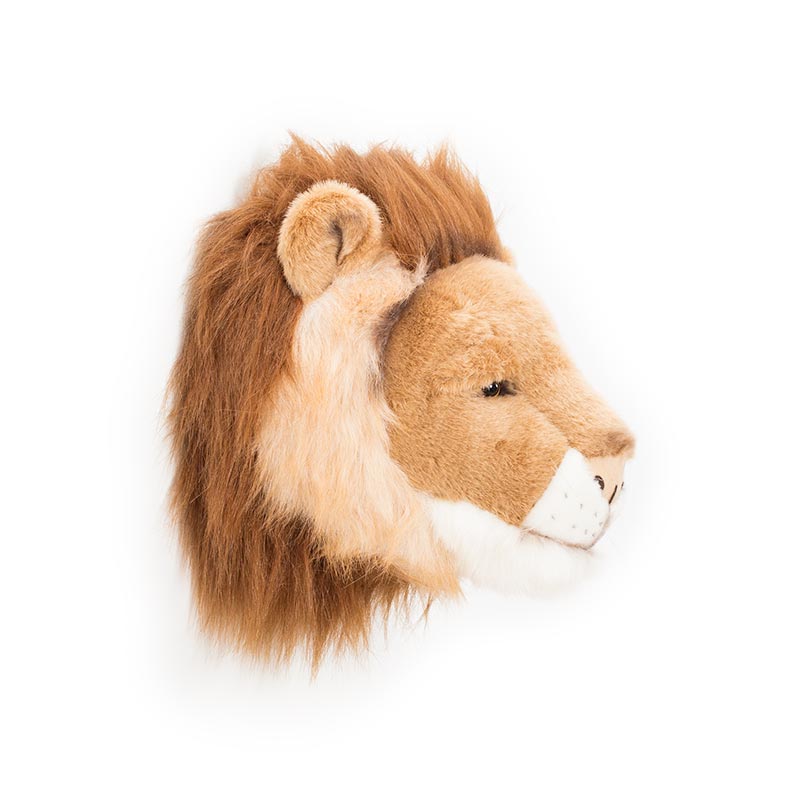 Décoration Murale Peluche Cesar le Lion - Wild & Soft