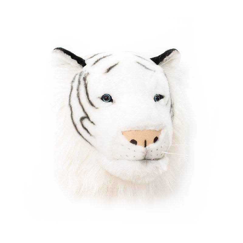 Décoration Murale Peluche Albert le Tigre Blanc - Wild & Soft