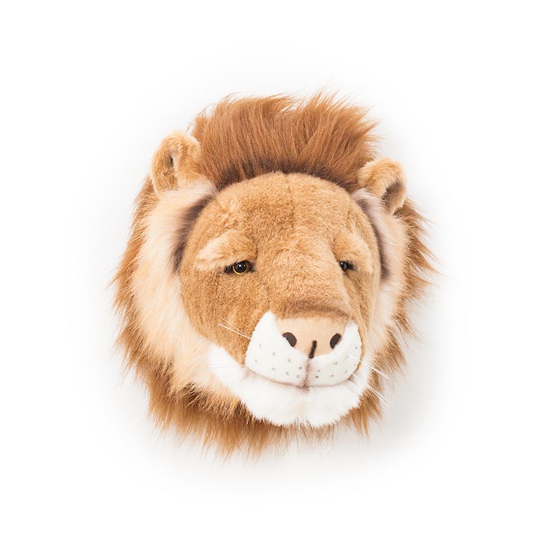 Décoration Murale Peluche Cesar le Lion - Wild & Soft