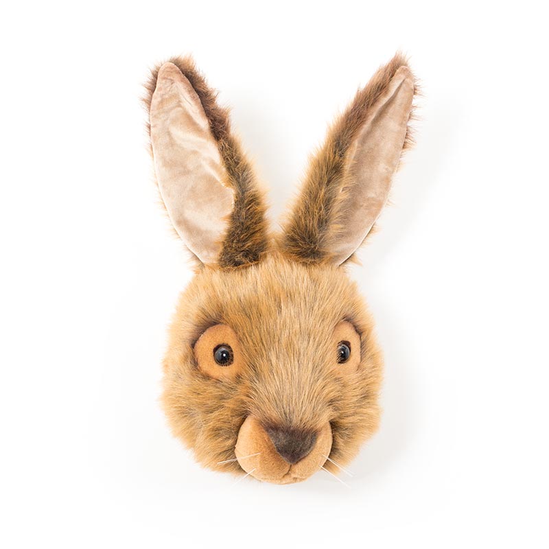 Décoration Murale Peluche Lewis le Lièvre - Wild & Soft