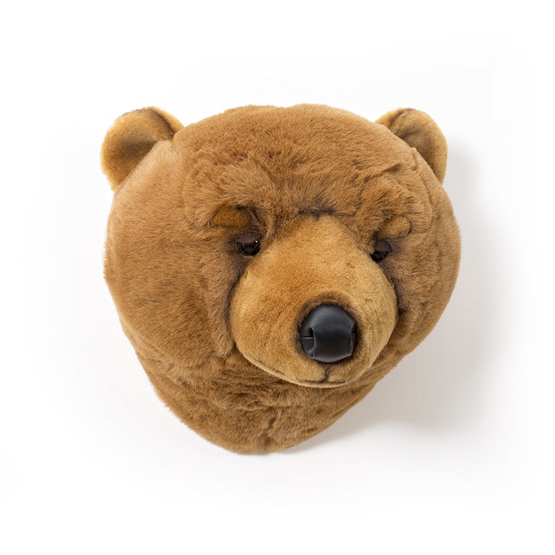 Décoration Murale Peluche Oliver le Ours Brun - Wild & Soft