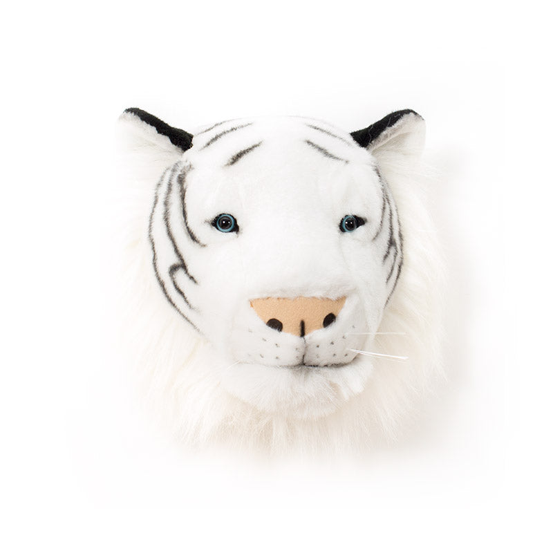 Décoration Murale Peluche Albert le Tigre Blanc - Wild & Soft