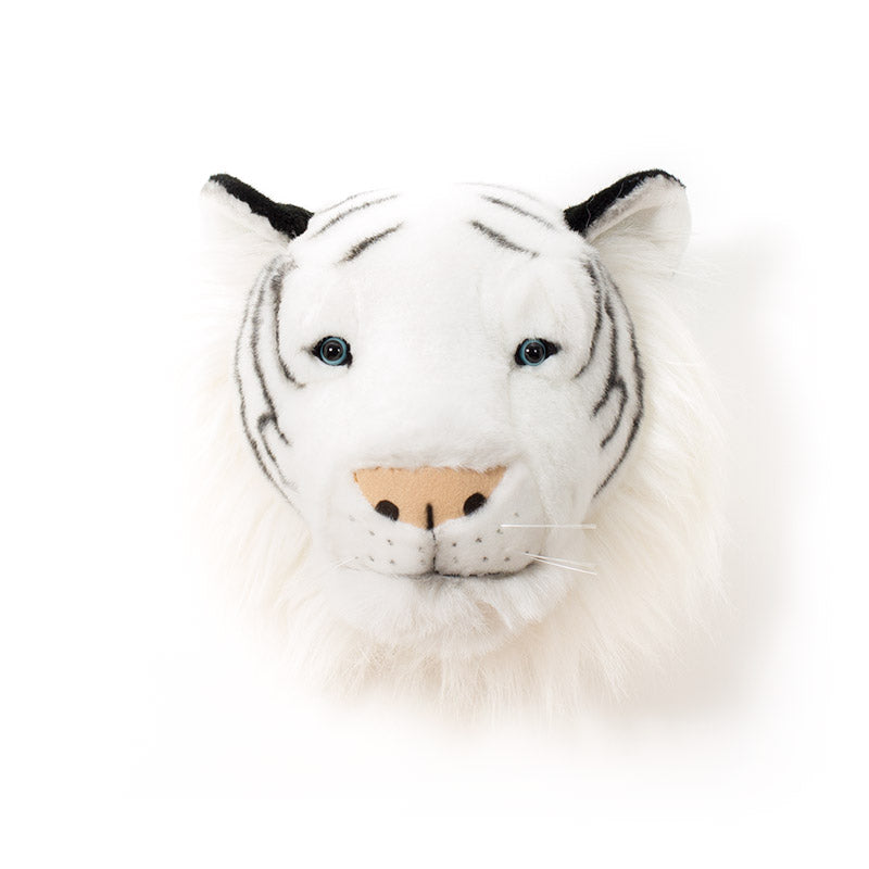 Décoration Murale Peluche Albert le Tigre Blanc - Wild & Soft