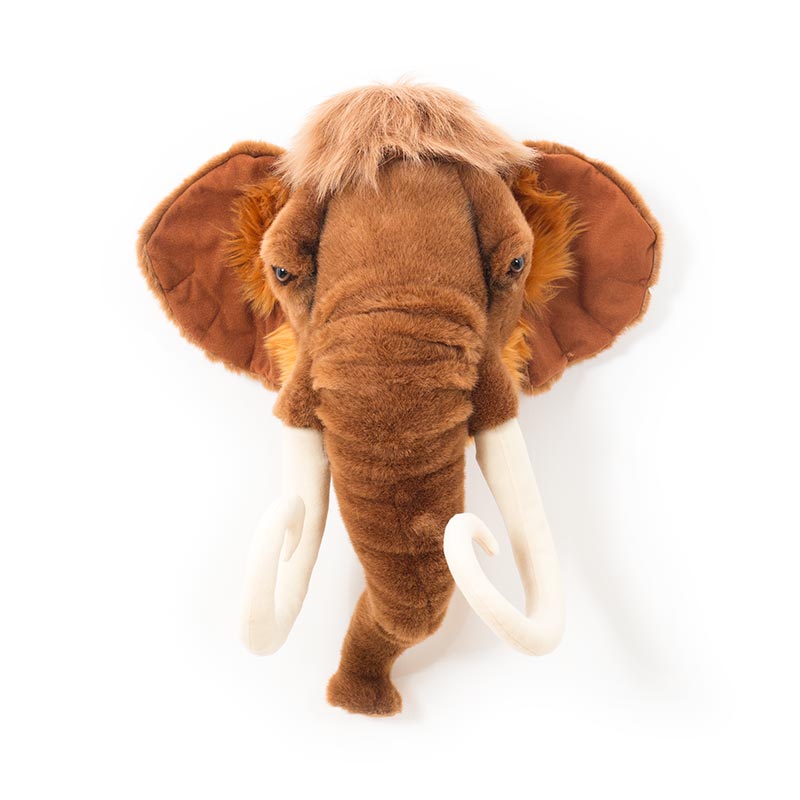 Décoration Murale Peluche Arthur le Mammouth - Wild & Soft