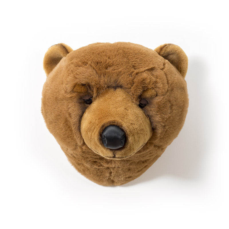 Décoration Murale Peluche Oliver le Ours Brun - Wild & Soft
