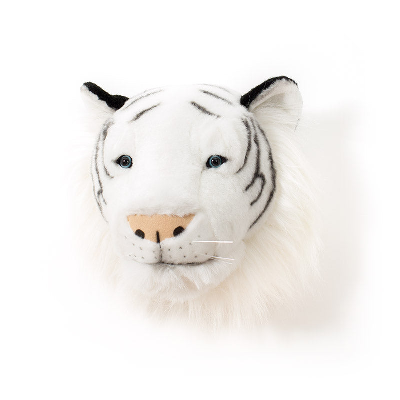 Décoration Murale Peluche Albert le Tigre Blanc - Wild & Soft