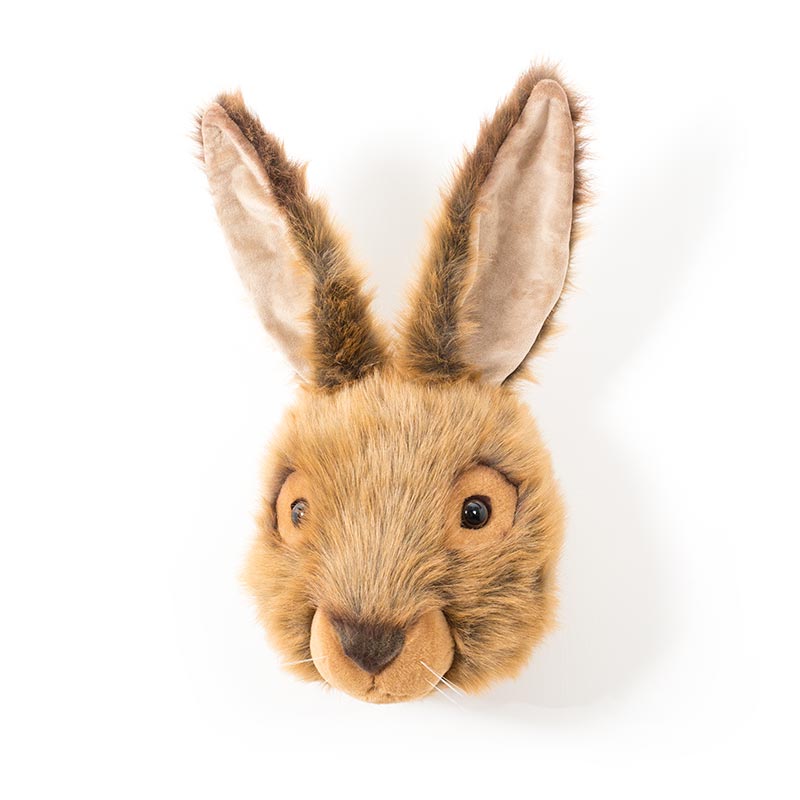 Décoration Murale Peluche Lewis le Lièvre - Wild & Soft