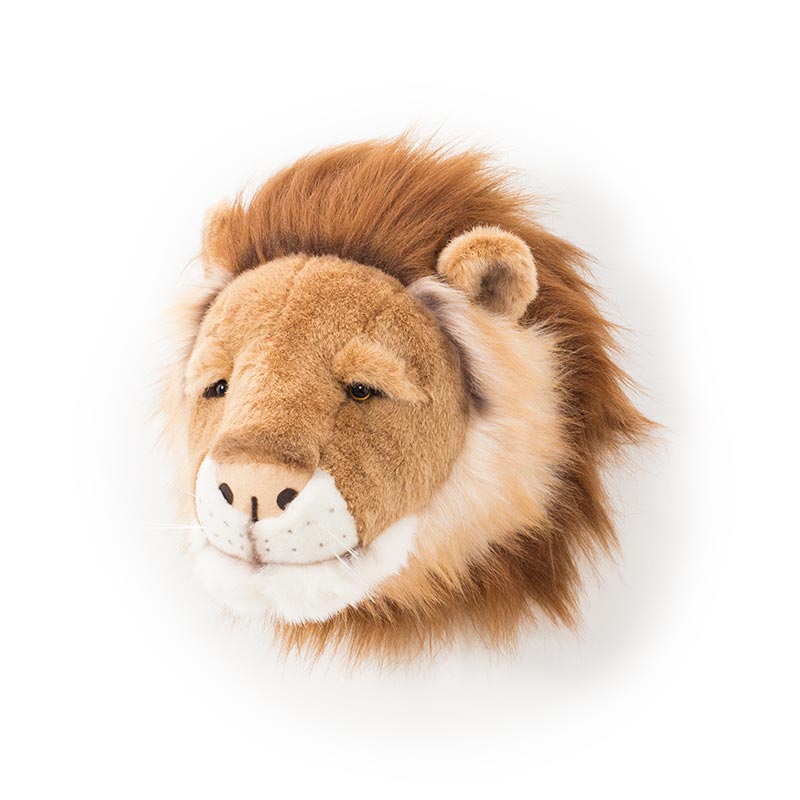 Décoration Murale Peluche Cesar le Lion - Wild & Soft