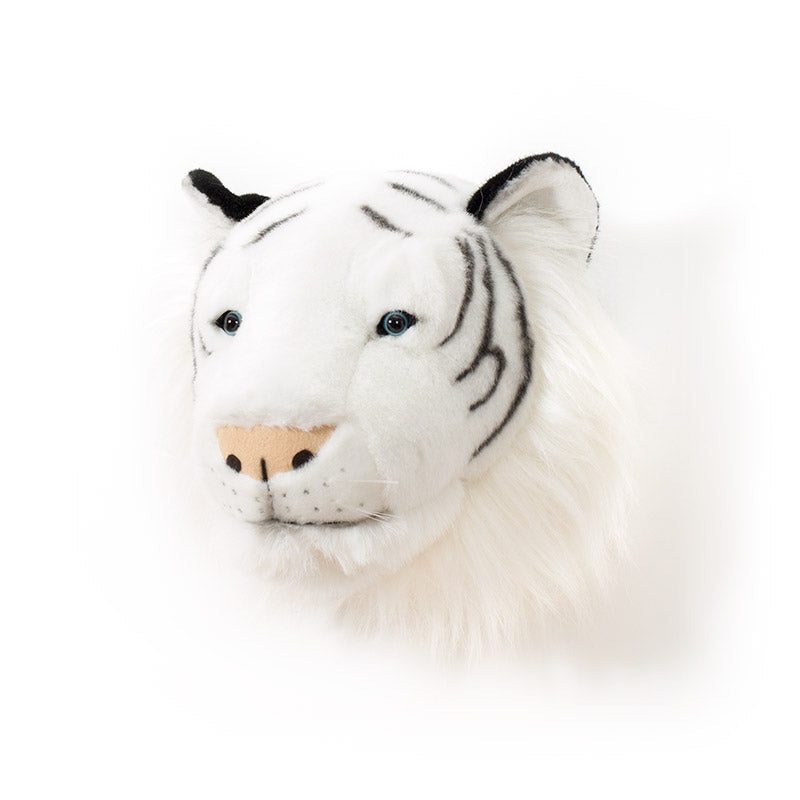 Décoration Murale Peluche Albert le Tigre Blanc - Wild & Soft