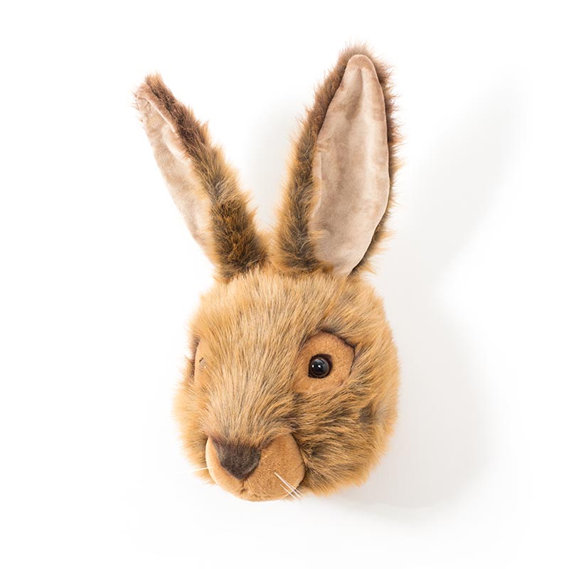 Décoration Murale Peluche Lewis le Lièvre - Wild & Soft