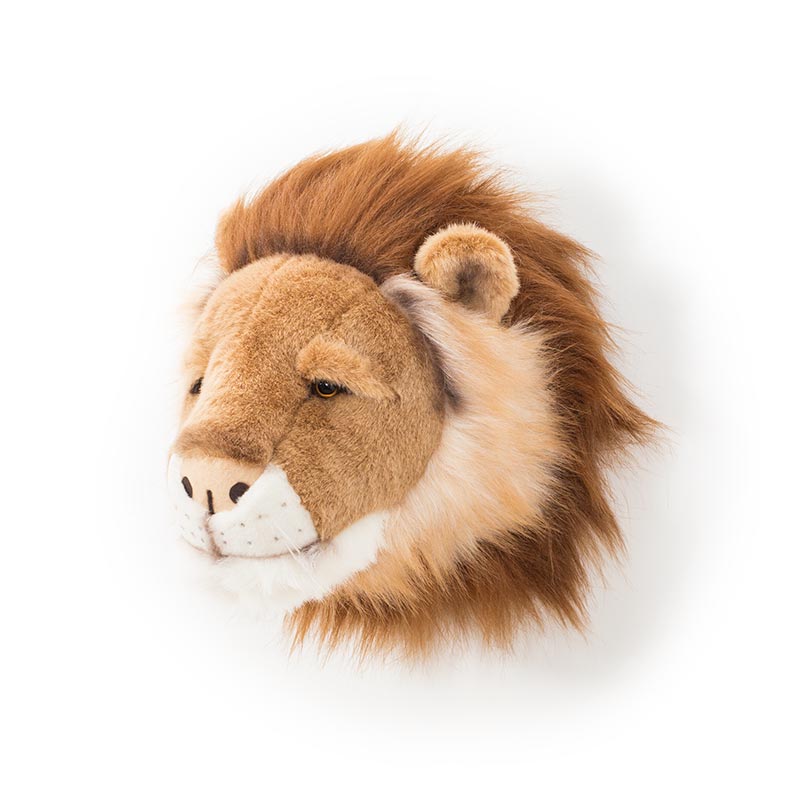 Décoration Murale Peluche Cesar le Lion - Wild & Soft