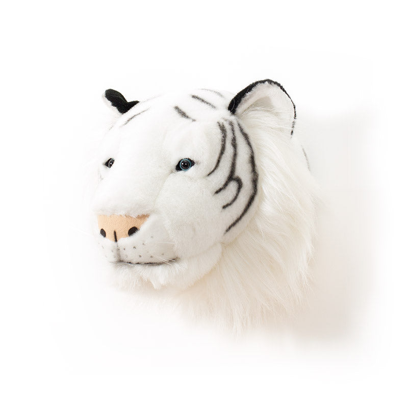Décoration Murale Peluche Albert le Tigre Blanc - Wild & Soft