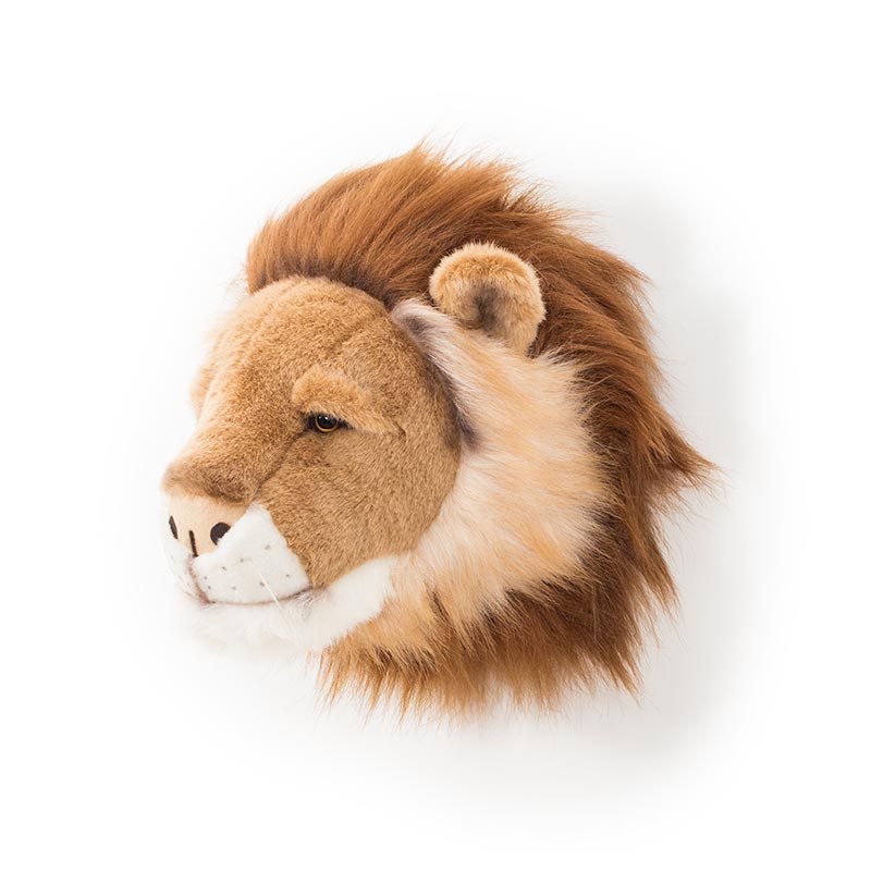 Décoration Murale Peluche Cesar le Lion - Wild & Soft